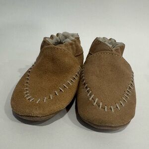 07 Robeez Cozy Moccasins Baby Soft Shoes 6-12 months Infant Shoes Soft Soles